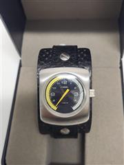 DIESEL DZ 2055 WATCH ON WIDE LEATHER STRAP $79